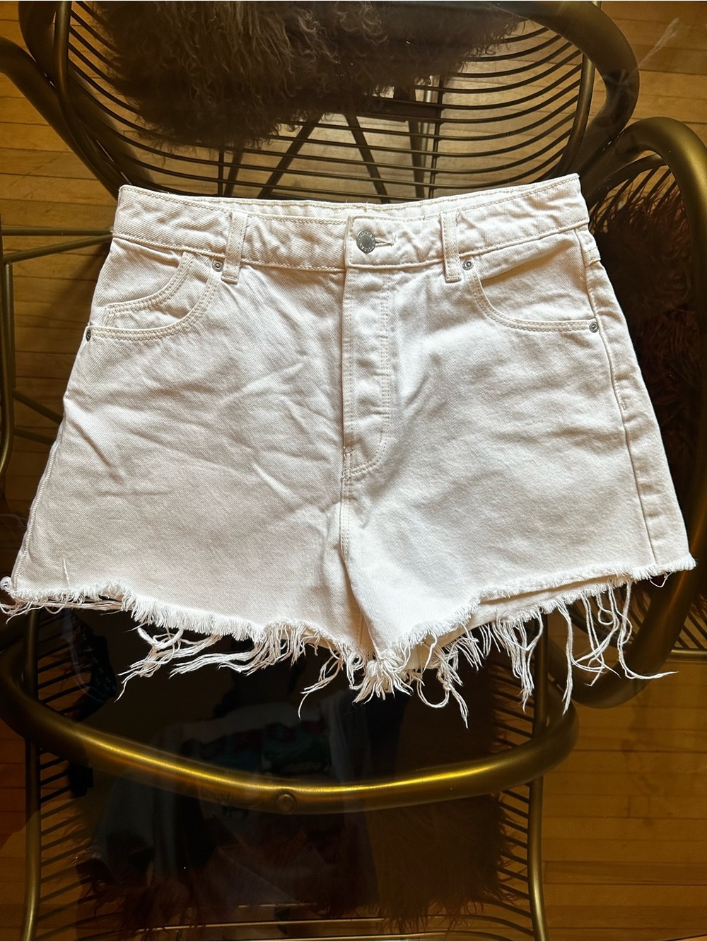 Rolla’s Original Cutoffs Shorts - Denim Frayed Hem